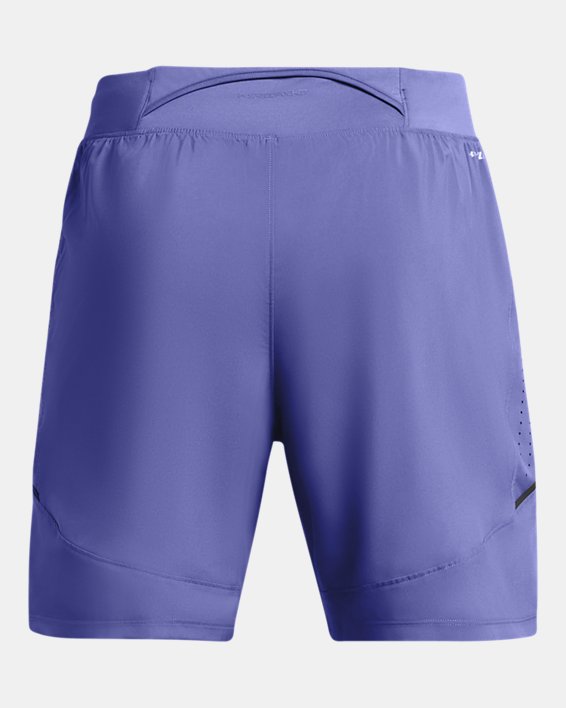Men's UA Launch Elite 2-in-1 7'' Shorts in Purple image number 7